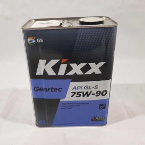 Масло трансмиссионное Kixx Geartec API GL-5 75W90 (4.0L) L296244TE1
