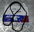Прокладка клапанной крышки  GM 4.8/5.3/5.7/6.0/6.2L 1999-2011 ACDelco 12637683; 12560696; 12612045;